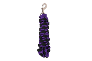 Longe de 2 m pour chevaux, robuste, en nylon, avec mousqueton en alliage, plusieurs couleurs, clip de sécurité - Product Image 4