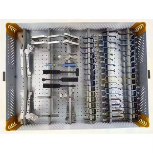 Système d'extracteur cervical Black Belt ACDF avec jeu de lames en titane – Kit d'instruments chirurgicaux réutilisables pour la colonne cervicale - Product Image 3