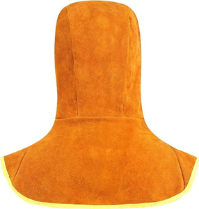Capuche de soudage en cuir ignifuge, protection thermique, capuche de sécurité, protection contre le feu, couvre-tête pour soudeurs, usage industriel - Product Image 6