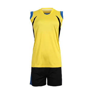 Premium Fit Volleyball Uniform Custom Team <b>Logo</b> Jersey And Shorts Moisture Control Athletic Wear For <b>Games</b> - Product Image 3