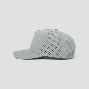 Casquettes perforées personnalisées avec logo PVC, casquettes de golf de haute qualité, logo brodé personnalisé, casquettes de golf ajustables pour l'extérieur, prix d'usine - Product Image 2
