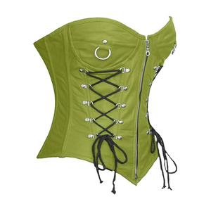 Corsé de Cuero sin Mangas Ecológico y Casual, Control Firme, Último Diseño, Servicio OEM, Bajo MOQ, Precio para Venta en Línea - Product Image 2
