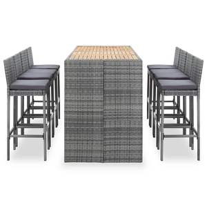 Conjunto de Muebles de Bar para Patio en Gris Antracita - Product Image 2