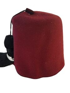 Vente en gros Fabrication Logo d'exigence personnalisable 100% Chapeaux à pompons Shriners naturels en laine - Product Image 5