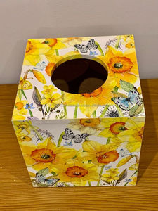 Vente en gros Boîte à mouchoirs en MDF personnalisée Fournitures de table pour hôtels et restaurants - Product Image 2