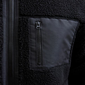 Chaqueta de Forro Polar Teddy con Cremallera, Cortavientos, Gruesa y Cálida para Invierno, Abrigo de Piel Sintética Oversize, Último Diseño, Abrigos Teddy Personalizados OEM al por Mayor - Product Image 2