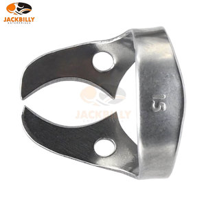 คลิปหนีบยางกันน้ำลายสำหรับงานทันตกรรมระดับพรีเมียม # ชุดเครื่องมือหนีบถอนฟันสแตนเลส 15 ชิ้น ได้รับการรับรองมาตรฐาน CE ระดับ I สำหรับงานทันตกรรมเอ็นโดดอนต์ - Product Image 3