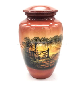 Urnas de cremación para adultos colibrí verde de alta calidad al por mayor, urnas para cenizas de adultos, urnas para cenizas de adultos masculinos para cenizas humanas - Product Image 6