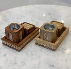 Wholesale Mini Bamboo Wood Incense <b>Burner</b> with Carved Design Durable & Eco-Friendly Religious Use Ash Catcher Stick Holder - Product Image 4