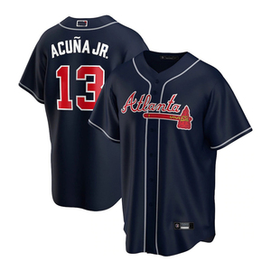 Camiseta de Béisbol Cosida al Estilo 2025, Venta al Por Mayor # 27 # 44 # 2 Camisetas de Alta Calidad con Estampado por Transferencia de Calor, Transpirables, Talla Grande, 100% - Product Image 2