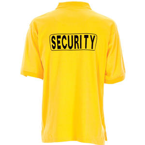 Uniforme de gardien de sécurité avec poche - Polo à manches courtes de sécurité - Polo bicolore avec poche - Product Image 2