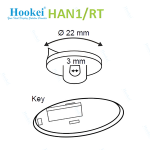 Plastic <b>Hooks</b> Free Samples Supermarket Display Round Self Adhesive Button <b>Hook</b> Disk <b>Sticky</b> <b>Hook</b> for Ceiling - Product Image 3