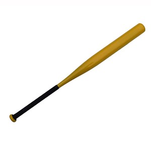 Batte de baseball en bois massif jaune avec poignée antidérapante, batte en bois pour les jeunes et les adultes, pour les jeux de pratique récréatifs en famille dans la cour - Product Image 4