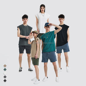 Nueva Camiseta Deportiva de Verano sin Mangas para Hombre, Personalizada, Diseño OEM, Cuello Redondo, Camiseta sin Mangas para Hombre en Venta, Nuevo Diseño - Product Image 6