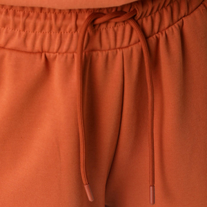 Nouveauté : Pantalon large noir 100% coton 290 GSM pour femme, pantalon évasé rayé blanc pour femme - Product Image 4