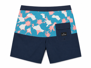 Shorts de surf pour hommes à séchage rapide, shorts de plage avec logo avant, maillots de bain légers, écologiques, respirants, en toile, taille mi-haute - Product Image 4