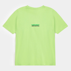 Camiseta de Manga Corta para Hombre Naimat Abbas Industries, Corte Regular, Cuello Redondo, Informal, de Algodón Jersey, Transpirable, con Diseño de Letras Impresas - Product Image 5
