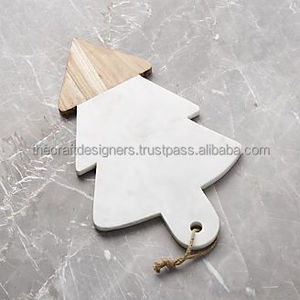 Elegante Tabla de Cortar de Mármol para Entusiastas de la Cocina que Ofrece Resistencia, Estabilidad y Atractivos Patrones Naturales - Product Image 2
