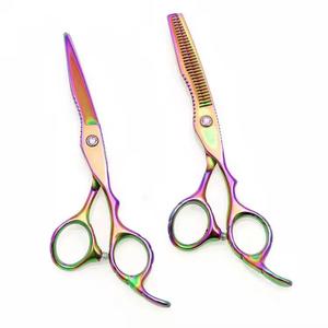 2026 New Professional Hair Cutting <b>Scissors</b> Barber Salon Shears Ultra Sharp Stainless Steel <b>Left</b>-<b>Handed</b> 30 Teeth Ergonomic - Product Image 4