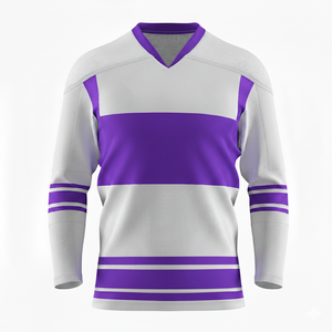 CAMISETA DE HOCKEY SOBRE HIELO DE ALTA CALIDAD UNISEX - Product Image 3