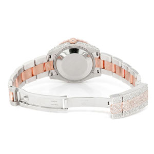 Reloj Iced Out de Moissanita con Diamantes VVS, Estilo Hip Hop, Acero Inoxidable Premium, Cuarzo, Correa de 20mm, Esfera de Cristal, Joyería de Moda - Product Image 4