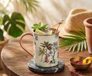 Taza de Cobre Impresa con Asa de Cobre Puro, Producto Más Vendido en 2026, Ideal para Regalo, Tapa Hermética, Aislamiento al Vacío, Taza para Café - Product Image 2