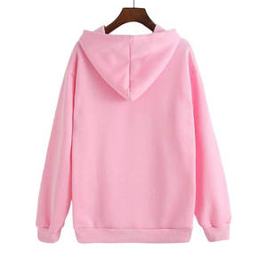 Sudaderas de Mujer de Primera Calidad, Nuevas, Modernas, Casuales para Uso Diario, Diseño Holgado con Hombros Caídos, Color Sólido, Estampado Personalizado - Product Image 2