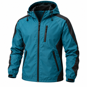 Chaquetas Transpirables para Hombre, Chaqueta Personalizada para Hombre, Impermeable, Ligera, con Capucha, Aislante, Cortavientos - Product Image 5