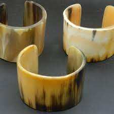 Bracelet manchette en corne antique de designer, fait main, artisanat naturel, pour femme, usage quotidien, cadeau de fête - Product Image 6