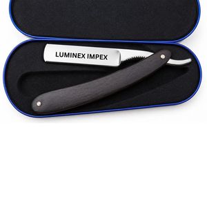 Rasoir à lame droite en bois de qualité supérieure Luminex Impex, rasoir de barbier en acier inoxydable OEM - Product Image 4
