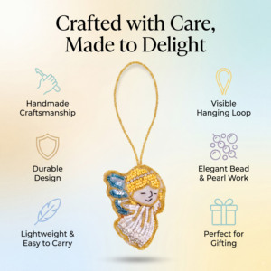 Multicolor Luxury Handmade Angel Beads Satin Bag Charms Decorative <b>Purse</b> Handbag Backpack Accessories <b>Cute</b> Keychain Inlay - Product Image 4