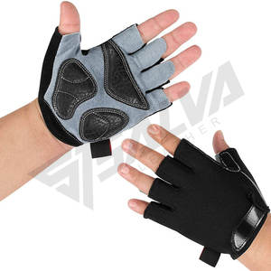 Gants de cyclisme mi-doigts pour hommes et femmes, antidérapants, respirants, pour la gym, l'alpinisme, le fitness, universels - Product Image 4