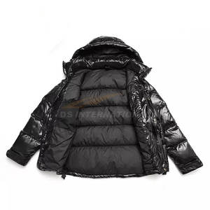 Wholesale <b>Mens</b> Lightweight Puffer Down Jacket Winter Season Hooded Streetwear Outerwear - Product Image 5