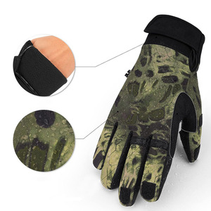 Custom Waterproof Fishing Gloves Non Slip Hook and Loop Polyester Outdoor Motorcycle Gloves with Sun Protection - Product Image 6