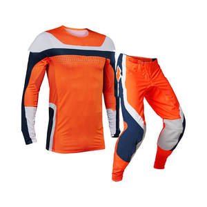 Combinaison de course de motocross tout-terrain pour moto, été, grande taille XL, respirante, vente en gros - Product Image 1