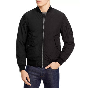Wholesale High Quality Customized Logo Men Bomber <b>Jackets</b> New Design Casual Style Relaxed Fit Nylon Bomber <b>Jackets</b> - Product Image 3
