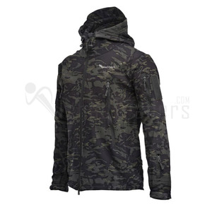 Men's Solid Genuine Leather <b>Waterproof</b> Breathable Windproof Zipper Closure Safari <b>Jacket</b> Workwear Style Autumn - Product Image 3