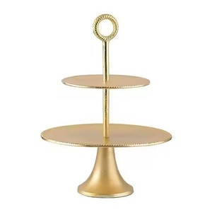 Soporte de Pastel Metálico de 3 Niveles para Fiestas, Exhibidor de Pasteles, Bandeja para Servir Postres, Decoración para Mesa de Eventos - Product Image 4