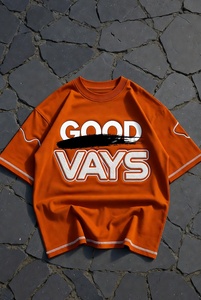 T-shirts pour femmes imprimés numériquement sur toute la surface, style streetwear, 100% polyester, séchage rapide, respirants, logo personnalisé, entraînement estival - Product Image 1