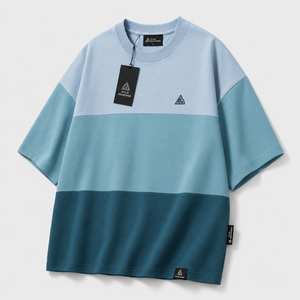 Camiseta de Mujer de Alta Calidad, 100% Algodón, Ecológica, Transpirable, Antiarrugas, Cuello Redondo, Corte Regular, Color Sólido, Apliques de Verano - Product Image 1