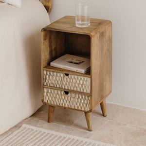 Mesita de noche Vandana Arion Sierra de madera de mango - Product Image 1