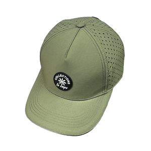Gorra deportiva de secado rápido transpirable personalizada de alta calidad, ajustable, de algodón suave, hecha en Vietnam, impermeable para uso en exteriores y fiestas - Product Image 1
