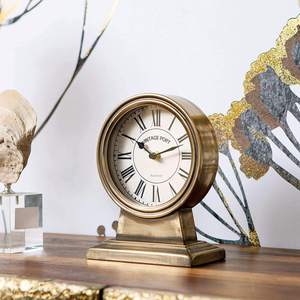 <b>Battery</b> Operated Desk <b>Clock</b> for Shelf Tabletop Countertop Modern Chic Home Decorative - Product Image 3