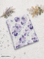 Tissu satiné latin en polyester léger et respirant imprimé floral 60 g/m², largeur 58/60 pouces, tissé pour textile de maison 8027