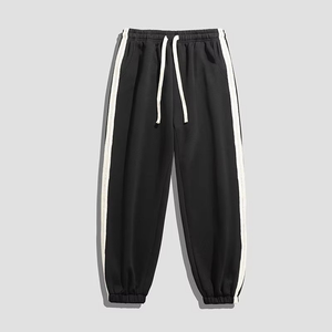 Pantalons décontractés tendance, respirants, pour hommes, pantalons oversize, pantalons de sport, pantalons de fitness, pantalons à séchage rapide, pantalons personnalisés avec logo pour hommes - Product Image 2