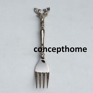 Ensemble de fourchettes en laiton, design élégant, durable et résistant à la rouille, prise en main confortable, parfait pour la salle à manger à domicile, les restaurants et les événements spéciaux - Product Image 6