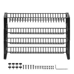 Organizzatore di Spezie Smontabile a 4 Livelli, Kit per Ripiani da Cucina e Mensole a Muro per Organizzare le Spezie - Product Image 1