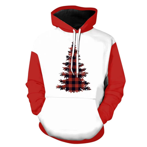 Sudadera con Capucha Navideña para Hombre, Diseño Nuevo, Cómoda y Moderna, 100% Poliéster, con Logotipo Personalizado, MOQ Bajo - Product Image 2