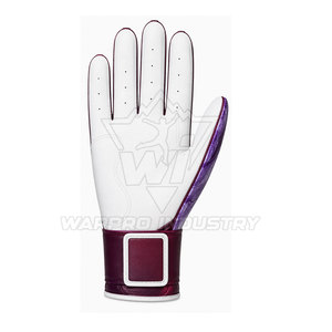 Durable Men Baseball Batting Gloves Adjustable Wrist Closure Comfortable Grip Gloves For Baseball And Softball Player - Product Image 3