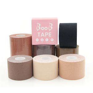 Fabriek Hete Verkoop Waterdichte Kinesiologie Bh Tape A-G Cup Boob Strapping Zelfklevende Borst Lift Tape Voor Vrouwen Plus Size - Product Image 1